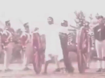 【閲覧注意】人間を一瞬で粉々にする150年前の「大砲処刑」、その再現動画がクッソヤバい