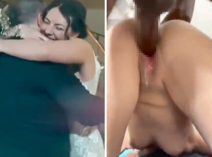 【動画】結婚式場CMの花嫁さん、デカチ●♂に寝取られ中出しセ○クス大量流出ｗｗｗ