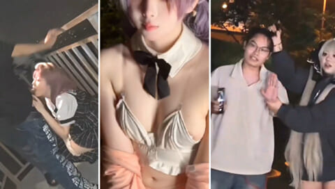 【衝撃】女子コスプレイヤー、夜イベントでチ●ポ挿れられる動画が拡散…逮捕者まで出た模様ｗｗｗ