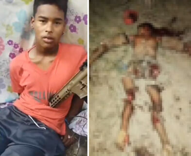 【閲覧注意】10代の少年、ギャングに12個に分けられてしまう（超衝撃動画）