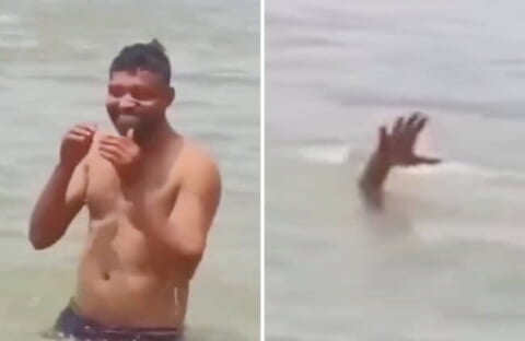 【閲覧注意】ガンジス川ではこんな風に人が死ぬらしい…妻が撮影中に目の前で…（動画あり）