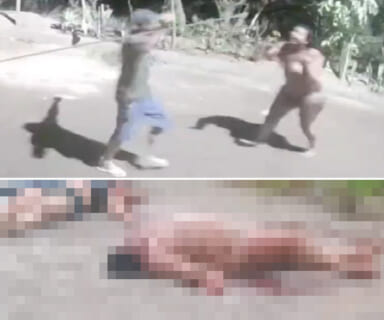 【閲覧注意】夜道で全裸の人妻が男に追い掛けられてる⇒ その後の姿がヤバすぎた…（動画あり）