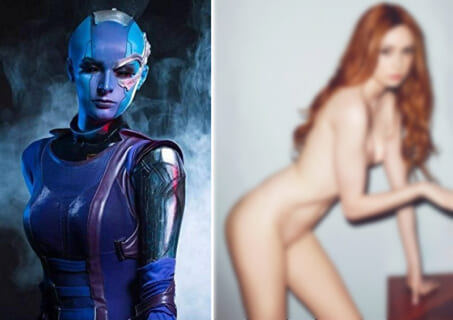 【ヌード】映画「ガーディアンズ・オブ・ギャラクシー」の青い子、全裸になったらエロすぎた…