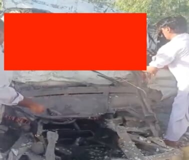 【閲覧注意】玉突き事故で ”厚さ数十センチ” になった車の中身、こうなってるらしい…