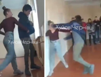 【衝撃映像】ヤンキーJK、陰キャ男子をボコボコにした結果、”分からせ” られてしまうｗｗｗ