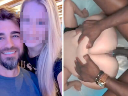 前は仲良し夫婦だったのに、黒人チ●ポに出会った途端…エロすぎる浮気ビフォーアフター
