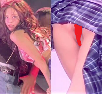 【動画】人気アイドル「BLACKPINK」ジェニー、ライブ中マ○コが見えてしまう事故…
