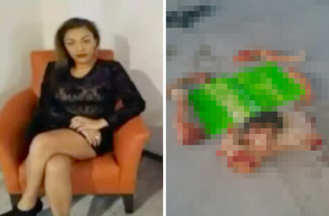 【閲覧注意】麻薬カルテルが「裏切りの代償」として公開した全裸女性の画像、クッソヤバい