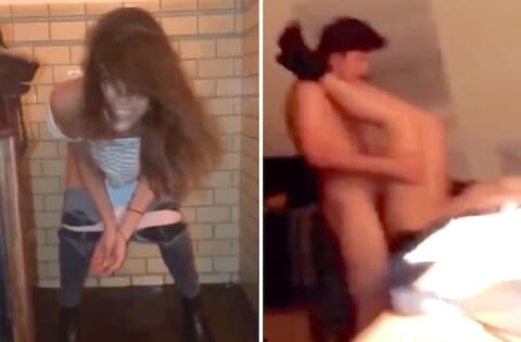 【レ●プ】男子トイレでションベンしてた泥酔女子大生、結局チ●ポの餌食になる…