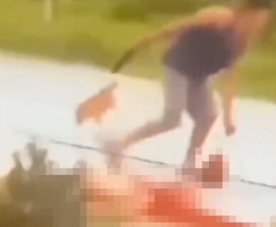 【閲覧注意】隣人のフィリピン人が路上で人の首斬ってんだけど…昨日まで挨拶してたのに…