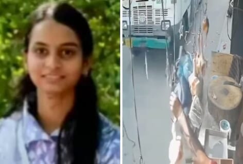 【閲覧注意】インドで美人女子高生が男にエグい殺され方する瞬間、怖すぎ…（動画あり）