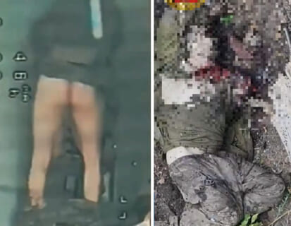【閲覧注意】戦場でセ○クスしてたウクライナ兵、案の定こうなる（動画あり）