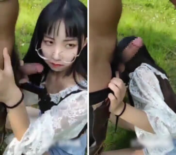 【肉便器】オタサーの姫、フ○ラしてあげたら口の中に出されてしまい吐いてしまう…
