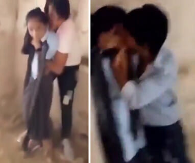 【鬼畜】レ●プ大国インドで、女●高生2人がおっさん集団にレ●プされてる無修正動画が流出してしまう