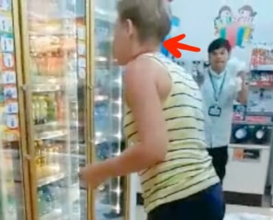 【閲覧注意】コンビニにヤバい女いる！ ⇒ ガチでヤバすぎて店ごと終わった…（動画あり）