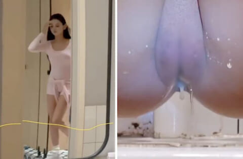 盗撮魔「大学一の美女のトイレ盗撮してたらマ○コから精液出てきたんだが…」（動画あり）