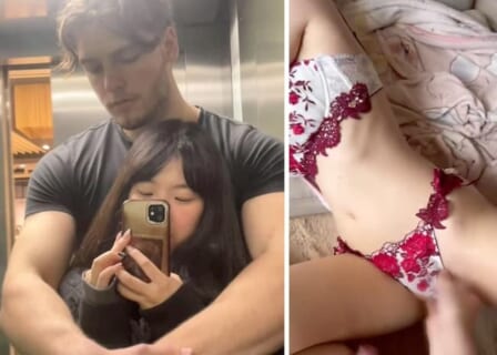 白人イケメンと付き合えた日本人美女、セ○クスの時 ”これだけ” でイってしまうｗｗｗ