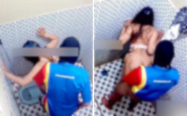 【動画】自宅に侵入したレ●プ魔に襲われチ○コ挿入された被害者女性の監視カメラ映像、ヤバすぎる