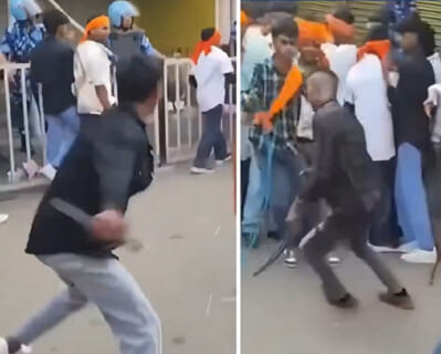 【閲覧注意】ナイフを持って踊る祭りで、ヤバすぎるアクシデントが発生してしまう・・・（動画あり）