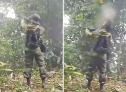 【閲覧注意】ガチ戦場でイキり乱射する兵士「俺最強ｗ」⇒ 一瞬でヘッドショットされ終わる