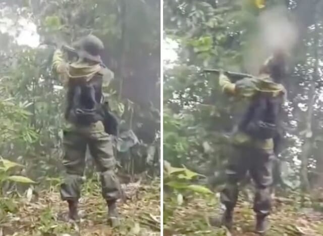 【閲覧注意】ガチ戦場でイキり乱射する兵士「俺最強ｗ」⇒ 一瞬でヘッドショットされ終わる