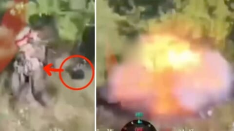 【閲覧注意】ロシア VS ウクライナの戦場で最も人を殺している最凶兵器の最新動画、怖すぎ