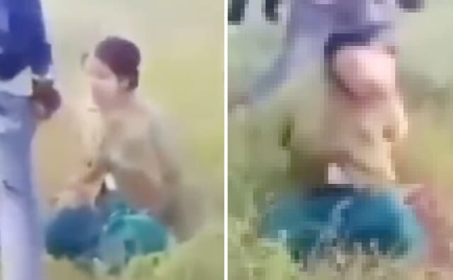 【閲覧注意】ミャンマーで誘拐された女性が一撃斬首されるグロ動画、歴史に残るレベルでヤバい