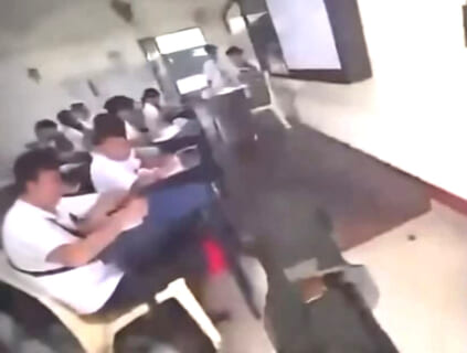 【閲覧注意】フィリピンの銃乱射事件、犯人の高校生が生配信してた殺人映像がガチでアウト…
