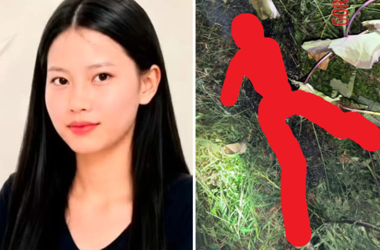 【閲覧注意】女子中学生、彼氏にエゲツナイ姿にされ発見される…これもう死刑でいいだろ…（動画あり）