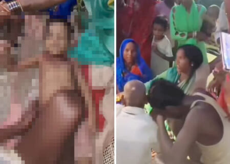 【閲覧注意】インドで物凄い映像が見つかる・・・斬首された男の子と、発狂する母・・・