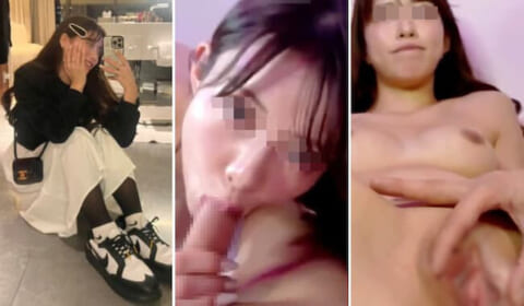 KPOPアイドルを目指してた日本の美少女（TV出演歴アリ）、とんでもないエロ動画が流出する
