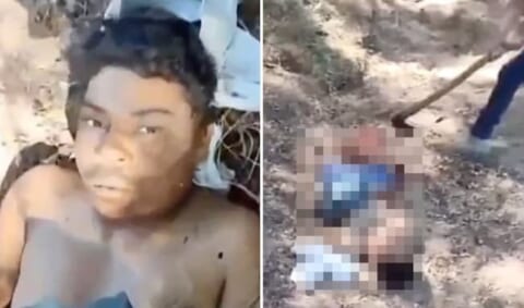 【閲覧注意】麻薬カルテルが処刑ストップ ⇒ 捕虜「助かった？」⇒ 生きたままダルマコースへ…