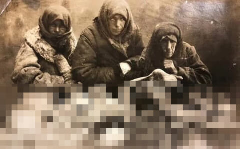 【閲覧注意】100年前のロシア大飢饉、死んだ瞬間 ”人肉市場” に卸されてたってマジかよ…