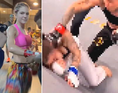 【閲覧注意】美女格闘家、試合で分からせられてしまう・・・（動画あり）