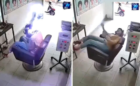 【閲覧注意】中国人の女の子、電気椅子による死刑を執行されてしまう・・・（動画あり）