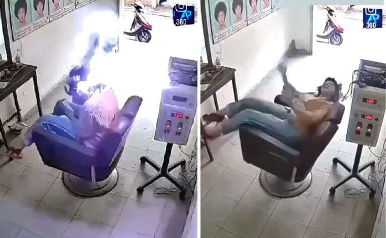 【閲覧注意】中国人の女の子、電気椅子による死刑を執行されてしまう・・・（動画あり）
