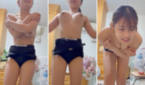 【流出】借金まみれの女子大生が裸でジャンプさせられる辱め動画、全世界に晒される
