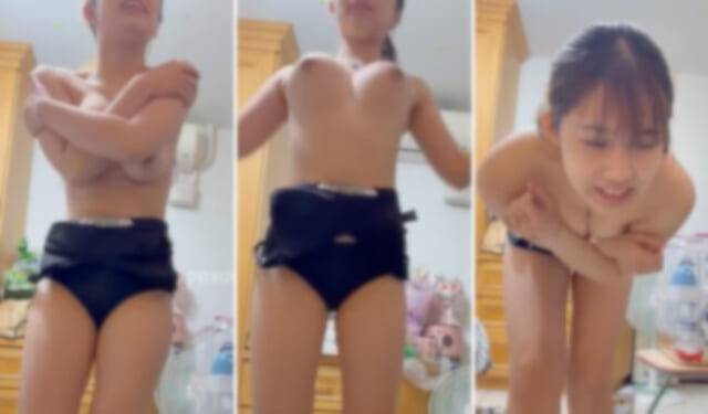 【流出】借金まみれの女子大生が裸でジャンプさせられる辱め動画、全世界に晒される