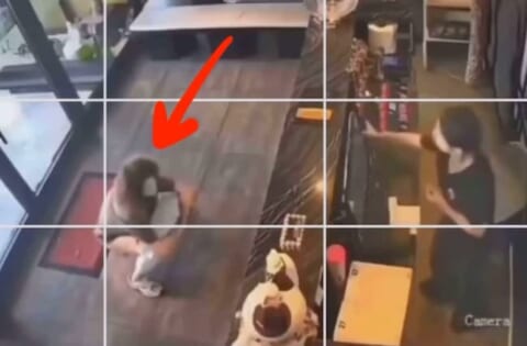 【閲覧注意】お洒落なカフェ、中国人女性にトイレ貸さなかった結果とんでもない事になる…（動画あり）