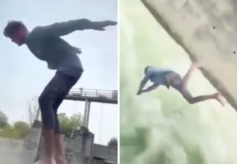 【恐怖映像】今年のダーウィン賞、この男子高校生で確定だろ