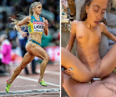 【動画あり】美人すぎる女子100mハードル選手、彼氏に中出しされるハメ撮りが流出し抜かれまくる…