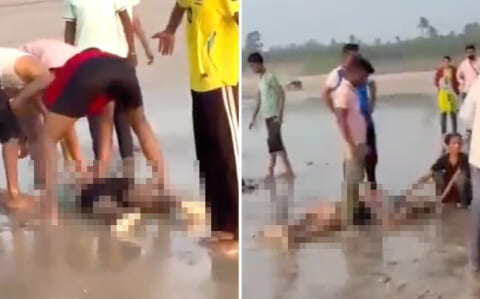 【閲覧注意】泳げないのに海でハシャいでたインドの高校生、8人が溺死する地獄絵図に…（動画あり）