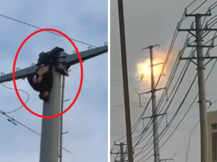 【閲覧注意】中国の不死身の人間が高圧電流で焼かれ、20mから落とされた結果…マジかよ…（動画）