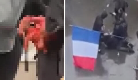 【閲覧注意】フランスの暴動。 TVでは絶対に放送できない ”無修正動画” がコチラです…
