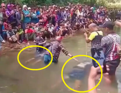 【閲覧注意】フィリピンの土地紛争で「水中息止め対決」⇒ 2人が10分以上潜り続け、脳が液状化し死亡（動画あり）