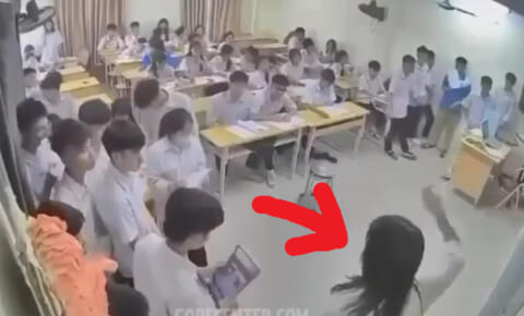 【閲覧注意】生意気な女教師、ヤンキー高校生にエグイぐらいボコボコにされる…（動画あり）