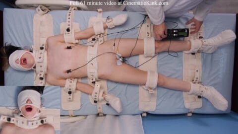 【動画】ドイツの精神病患者拘束具で動けない状態のまま絶頂させられる女の子達、エロすぎる