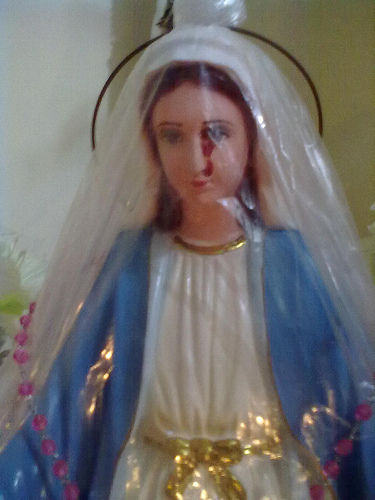 phenomenon matahari cincin patung