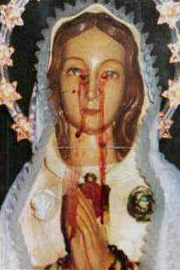 Virgen que llora sangre (by Kioshi)